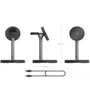 Aisens Cargador Inalámbrico 3 en 1 15W ASCH-15W3WC066-BK Negro